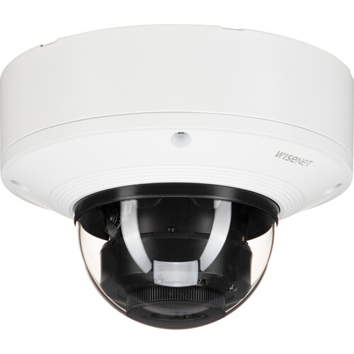 Hanwha Vision PNV-A9081R 4K UHD Outdoor Network Dome Camera with 2.2x Zoom & Night Vision