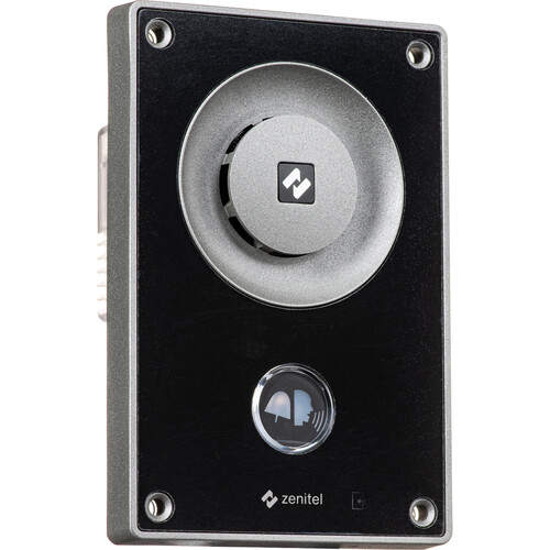 Hanwha Vision TCIS-3 Zenitel Turbine Outdoor Intercom Single-Button VoIP Station