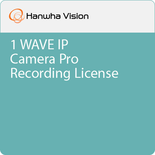 Hanwha Vision 1 WAVE IP Camera Pro Recording License