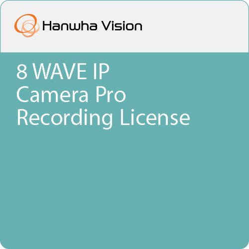 Hanwha Vision 8 WAVE IP Camera Pro Recording Licenses