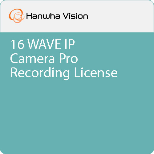Hanwha Vision 16 WAVE IP Camera Pro Recording Licenses