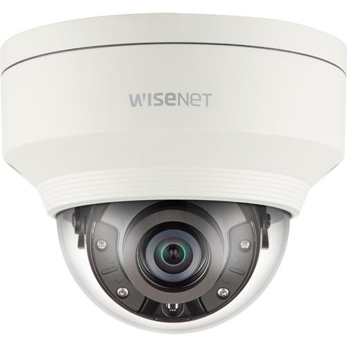 Hanwha Vision WiseNet X Series 5MP Outdoor Vandal-Resistant Network Dome Camera with Night Vision & 4.6mm Lens