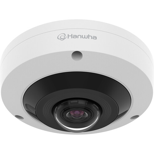Hanwha Vision HCF-8011RV 5MP Outdoor Analog HD Fisheye Dome Camera with Night Vision