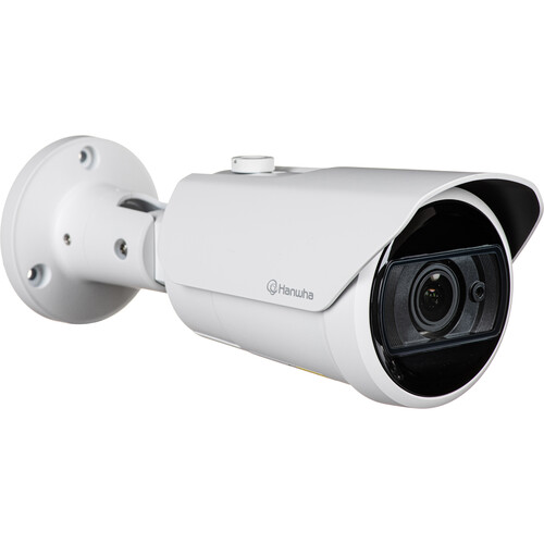 Hanwha Vision QNO-C9083R 4K AI IR Bullet Camera with 3.2-10.2mm Lens