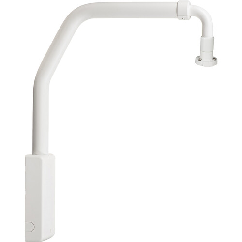 Hanwha Vision SBP-156LMW Telescoping Parapet Mount (White)