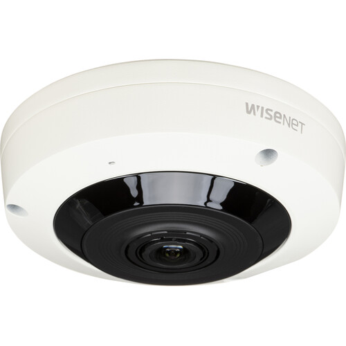 Hanwha Vision WiseNet X Series XNF-8010R 6MP Indoor Network Fisheye Dome Camera with Night Vision