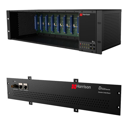 Harrison Audio D510r 500-Series Rack System Kit with D510dante AoIP Interface