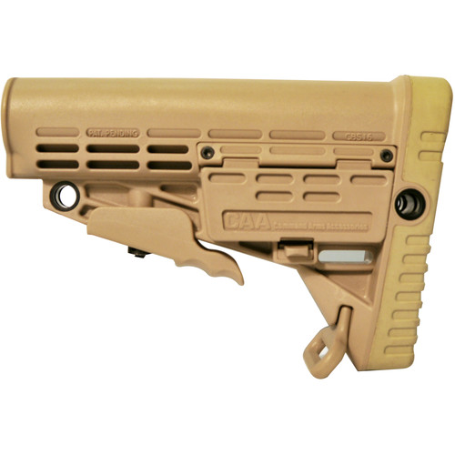 Hartman Collapsible Buttstock for Standard Buffer Tube (Tan)