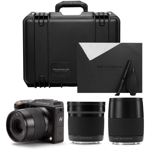 Hasselblad X1D-50c Medium Format Mirrorless Digital Camera and Lenses Field Kit (Black)