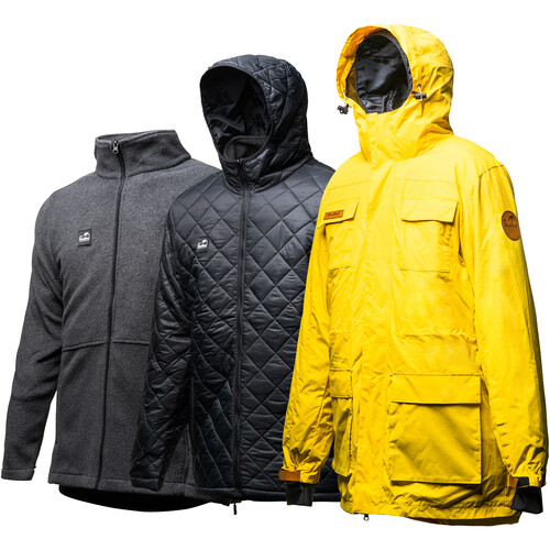 Haukland 7-in-1 Photography Jacket (Yellow, Women's Small)