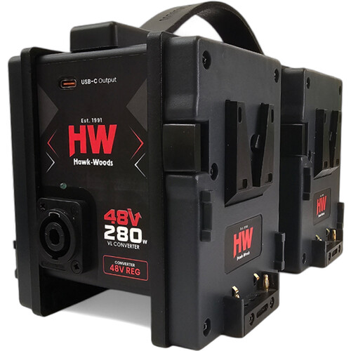 Hawk-Woods V-Mount to SpeakON 280W Converter