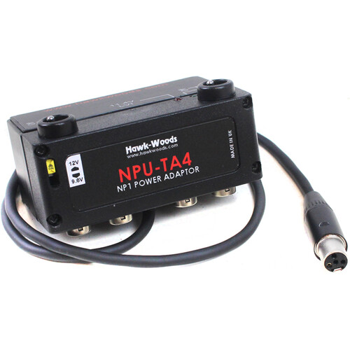 Hawk-Woods NPU-TA4 Sound Devices NP1 Power Adapter to TA4