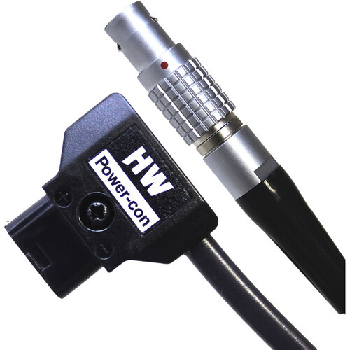 Hawk-Woods PC-38 DJI FOCUS Power Cable D-Tap Male to LEMO 6-Pin (1.3')
