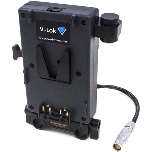 Hawk-Woods V-Lok Mounting Plate with 8-Pin LEMO and 15mm Rod Clamp for ALEXA Mini/AMIRA