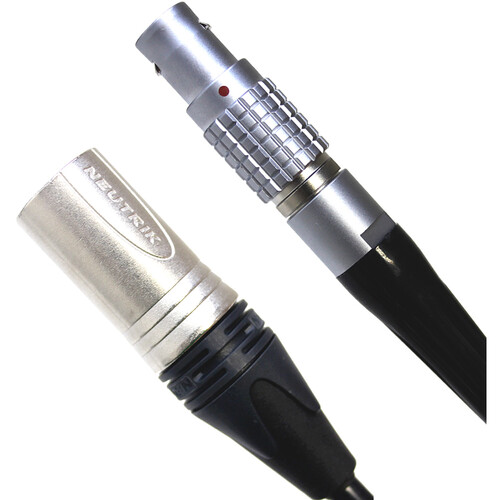 Hawk-Woods 3-Pin XLR Male to LEMO 2B 8-Pin Female Power Cable (9.8')