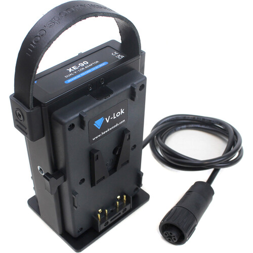 Hawk-Woods XE-90 V-Lok Dual Battery Power Adapter (V-Mount)