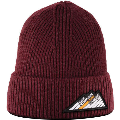 Hawke Sport Optics Three Peaks Patch Beanie (Burgundy)