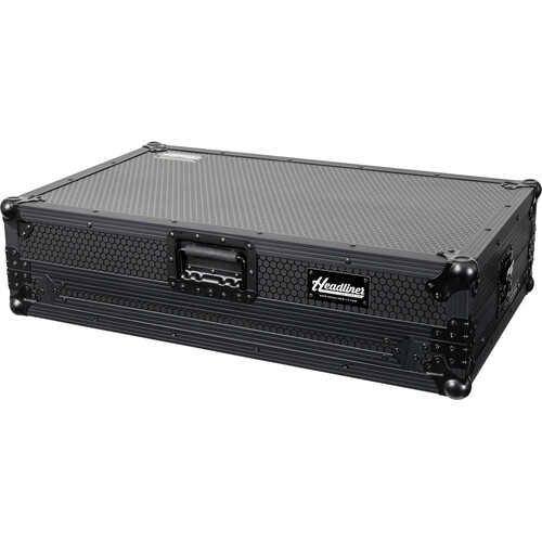 Headliner Pitch Black Flight Case DJ Controller Case for Pioneer DDJ-REV5 with Laptop Platform (All Black)