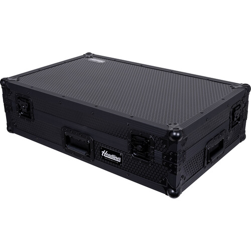 Headliner Flight Case for Rane System One with Laptop Platform and Wheels (Pitch Black)