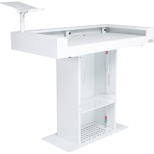 Headliner Malibu Portable DJ Booth (White)