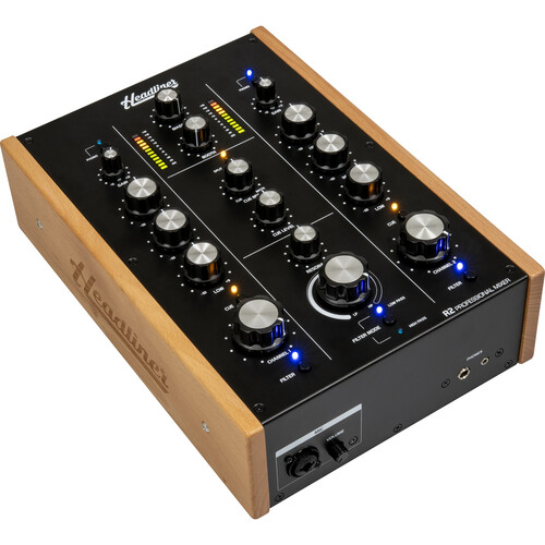 Headliner R2 2-Channel Rotary DJ Mixer HL90100 B&H Photo Video