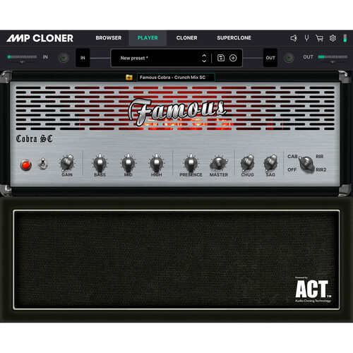 HeadRush ReValver Suite Amplifier Cloning and Modeling Plug-In
