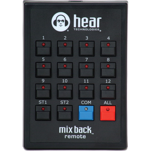 Hear Technologies Mix Back Remote Talkback Remote Control for Mix Back Mixers