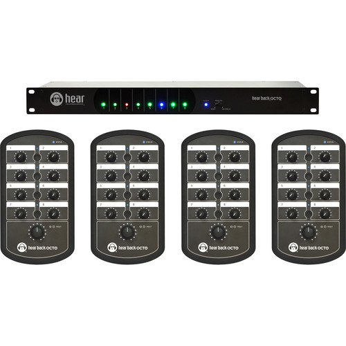 Hear Technologies Hear Back OCTO Personal Monitor Mixer System (4-Pack)