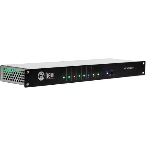 Hear Technologies Hear Back OCTO Hub 1 RU Signal Distribution System for Hear Back OCTO Mixers