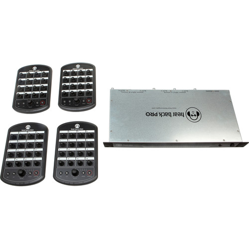 Hear Technologies Hear Back PRO Modular Mix Routing System with ADAT Input (4-Pack)