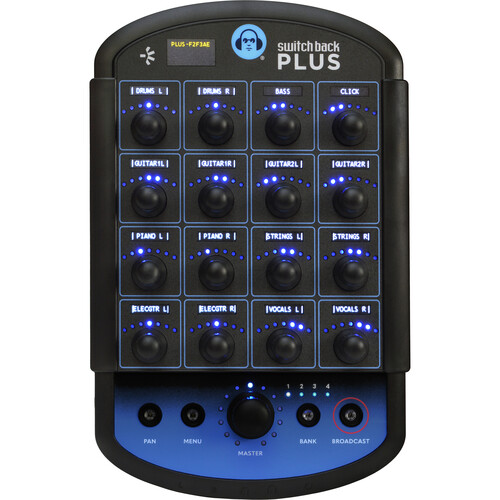 Hear Technologies Switch Back PLUS All-in-One Dante Audio Interface, Mixer, and MIDI Control Surface