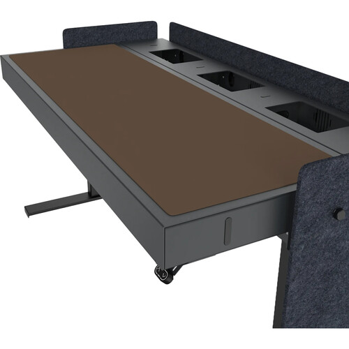 Heckler Desk Pad for Heckler Lectern 6U (Espresso)