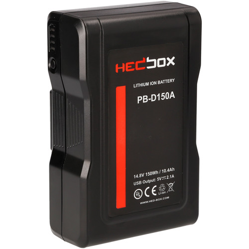 Hedbox PB-D150A Pro Gold Mount Lithium-Ion Battery Pack (14.8V, 10400mAh)