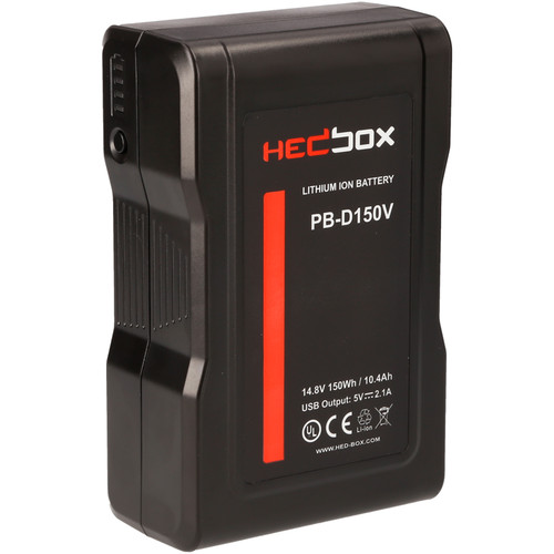 Hedbox PB-D150V Pro V-Mount Lithium-Ion Battery Pack (14.8V, 10400mAh)