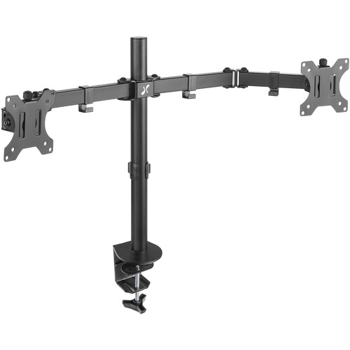 Helder Dual Tabletop Clamp Mount for 13 to 32" Monitors