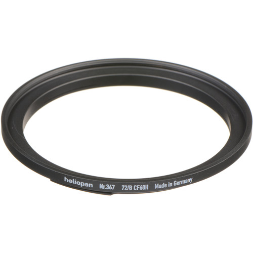 Heliopan #367 Adapter Ring (Bay 60 Lens Size to 72mm Filter Size)