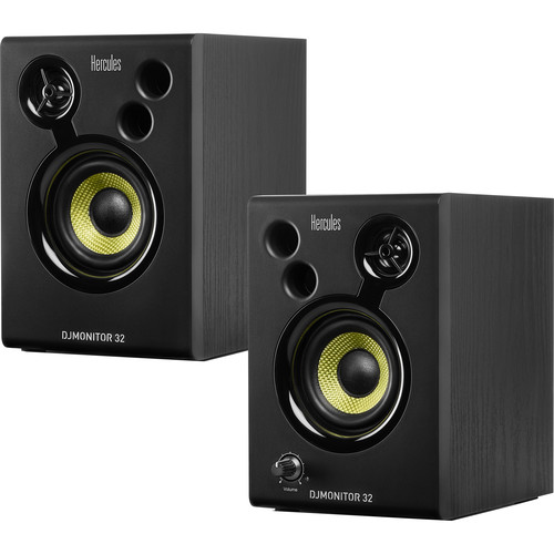 Hercules DJMonitor 32 - 3" Active Multimedia Speakers (Pair)