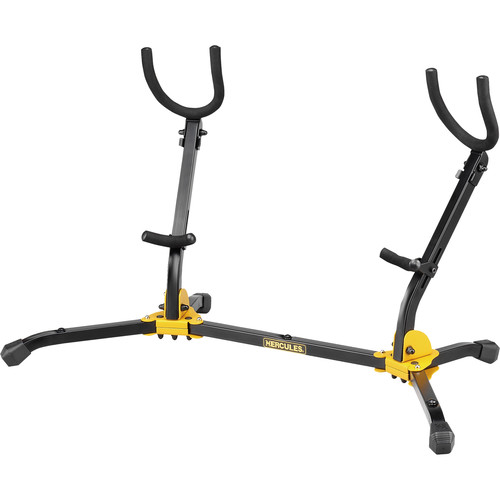 HERCULES Stands Double Alto/Tenor Saxophone Stand