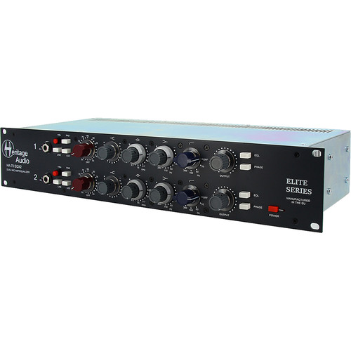 Heritage Audio HA 73EQX2 マイクプリアンプ Heritage Audio HA73EQX2 Dual-Channel Mic Preamp with EQ HA73EQX2