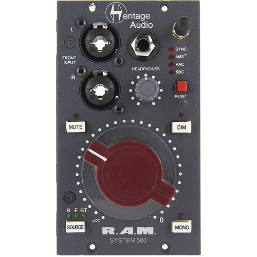 Heritage Audio RAM System 500 Monitoring Control System Module for 500 Series