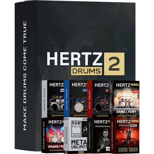 Hertz Instruments Drums Complete 1 Virtual Drummer Software
