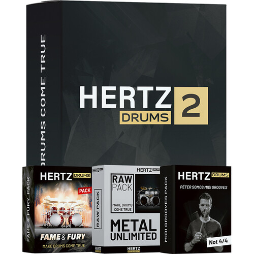 Hertz Instruments Full Metal Drums Bundle Software