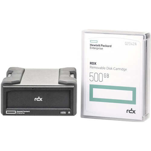 Hewlett Packard Enterprises 500GB RDX External Backup System