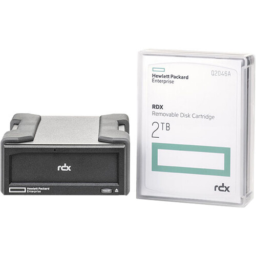 Hewlett Packard Enterprises 2TB RDX External Backup System