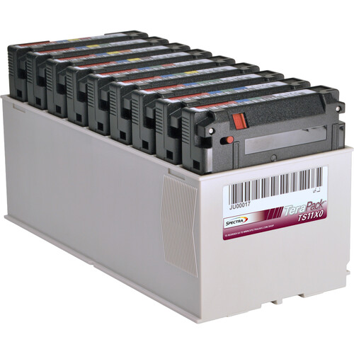 Hewlett Packard Enterprises 10TB/25TB RW TeraPack Data Cartridge (9-Pack)