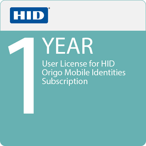 HID MID-SUB-T100 Origo Mobile Identities 1-Year User License