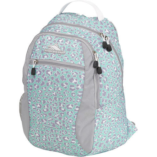 High Sierra Curve Backpack (Mint Leopard/Ash/White) 536324968