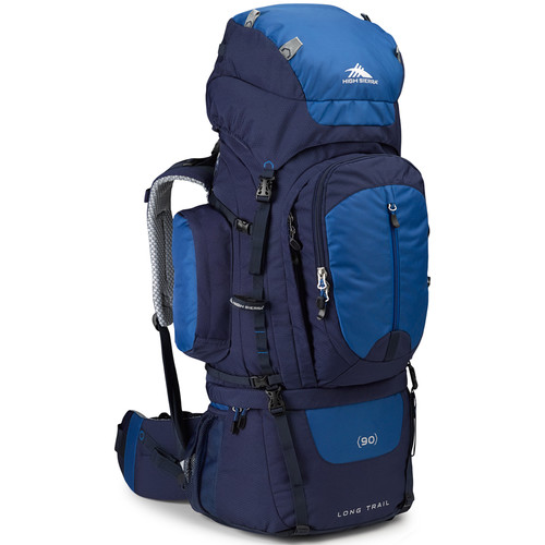 High Sierra Long Trail 90 Internal Frame Pack (True Navy, Royal Cobalt)