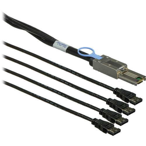 HighPoint External Mini-SAS Male to eSATA Male Cable (3.2')