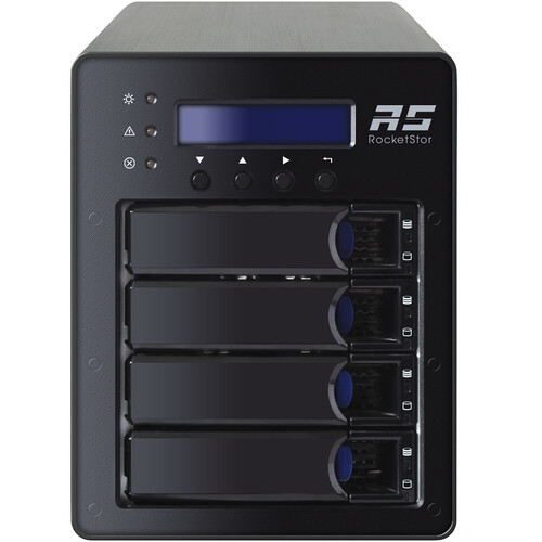 HighPoint RocketStor 6540S 4-Bay U.2 NVMe JBOD Enclosure